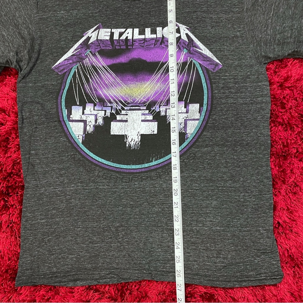 Metallica Album Art Shirt Black Mediun Master Of Puppets Ride the Lightening - Picture 5 of 5